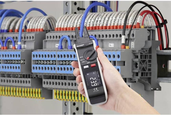 Produktbild Voltcraft VC351 Stromzange CAT III 600V Anzeige (Counts): 600 (CAT III 600V)