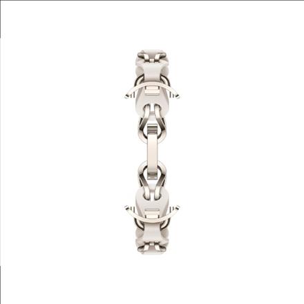 Image du produit Xiaomi Smart Band 8 Chain Strap Blanc (Vélin, Acier inoxydable)