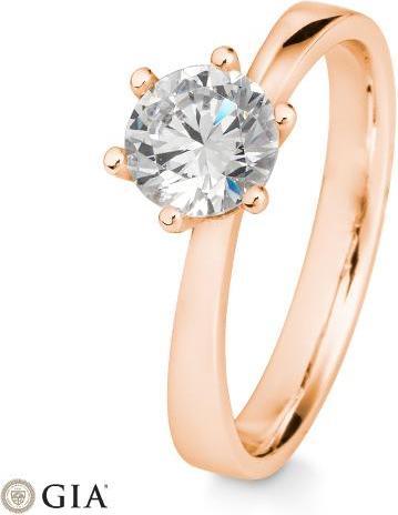 Breuning RING - 6er Krappenfassung (51, 585/14 K Gold)