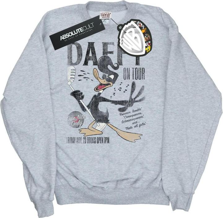Looney Tunes Daffy Duck Concert Sweatshirt