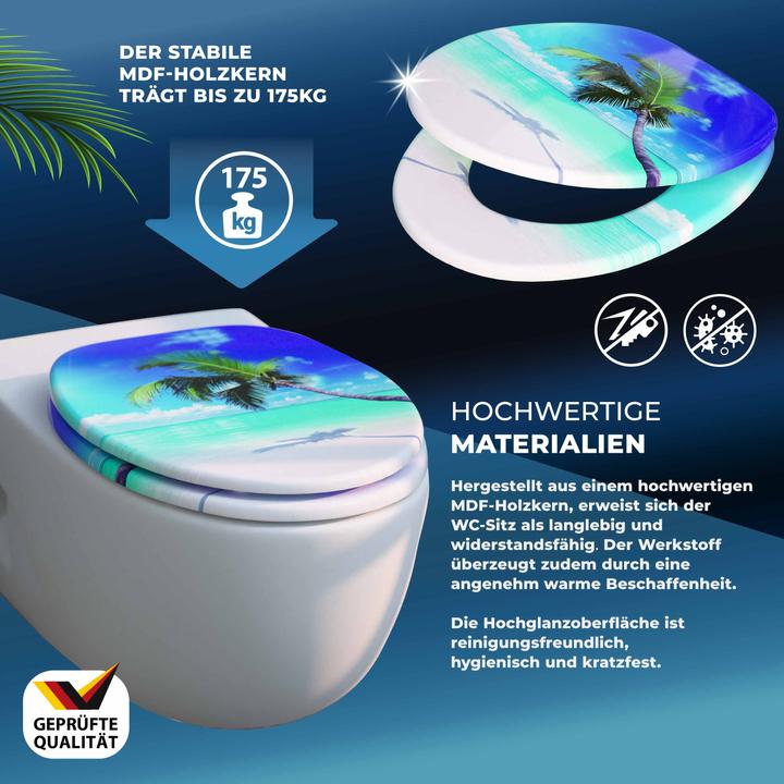 Image du produit Casaria Couvercle de toilette