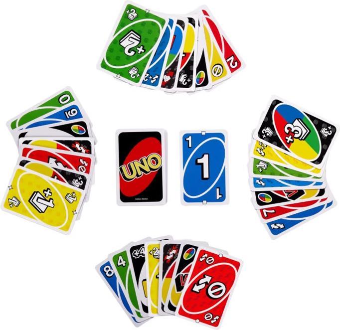 Actual product image Mattel UNO Erweiterungsset Stapel-Set (German)