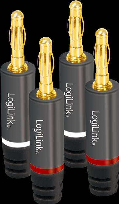 Produktbild LogiLink CA Bananenstecker