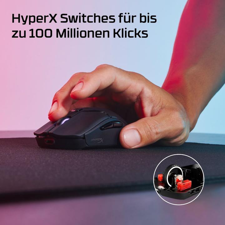 Image du produit HP HyperX Pulsefire Haste 2 Mini (Sans fil, Filaire)