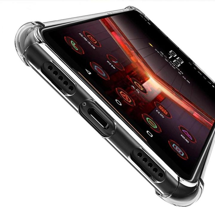 Produktbild Screenguard Asus ROG Phone 3 Hülle Crystal Soft Airbag Bumper (Asus ROG Phone)