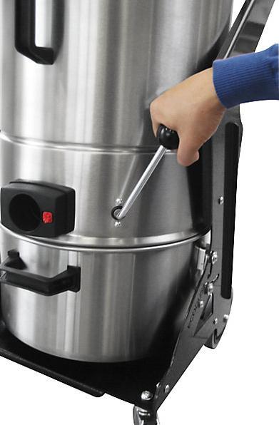 Image du produit Evo Aspirateur industriel de sécurité, ECODust 2400 M, avec cuve de 25 litres. (Aspirateur sec)