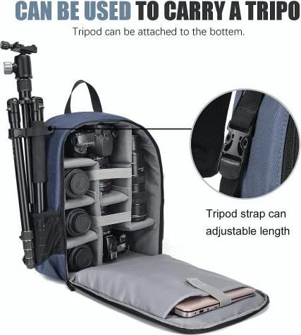 Produktbild Only-Bags.Store Kamerarucksack Wasserdichter Fotorucksack Professionelle Kameratasche für spiegellose DSLR/SLR