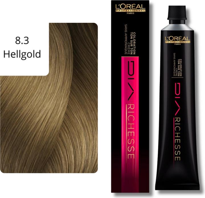 Image du produit L'Oréal Professionnel Diarichesse 8,3 or clair (Blond, Or)
