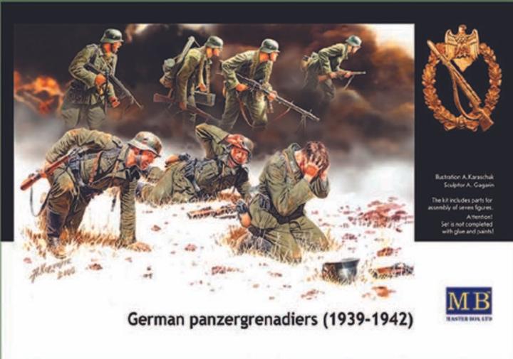 Produktbild Master Box Deutsche Panzergrenadiere 1939-1942