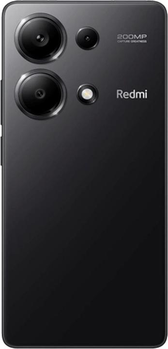 Productafbeelding Xiaomi Redmi Note 13 Pro 8+256 Middernacht Zwart (256 GB, Middernachtelijk zwart, 6.67", Dubbele SIM, 200 Mpx, 4G)