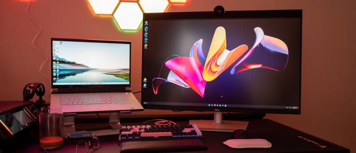 Actual product image Dell UltraSharp U3223QZ (3840 x 2160 Pixels, 32")