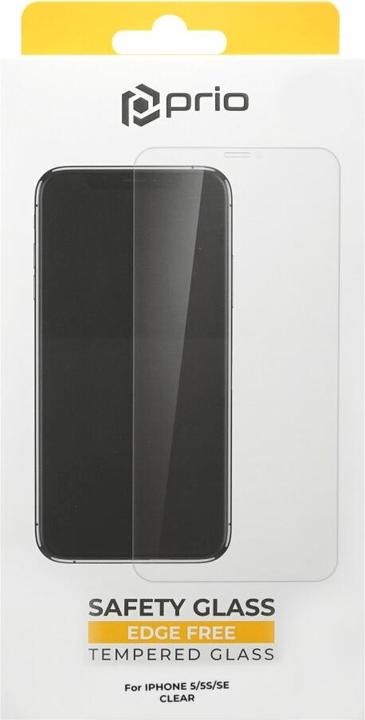 Produktbild prio Displayschutzglas für iPhone 5/5S/SE transparent (1 Stück, Apple iPhone 5s, Apple iPhone SE, Apple iPhone 5)