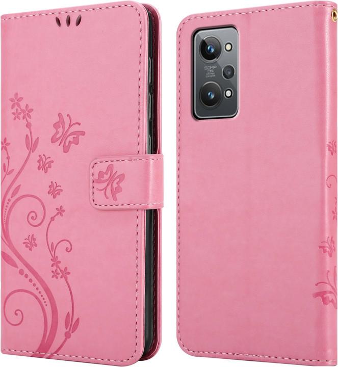 Produktbild Cadorabo Flower Book Hülle für Realme GT 2 / GT Neo 2 (Realme GT Neo 2, Realme GT 2)
