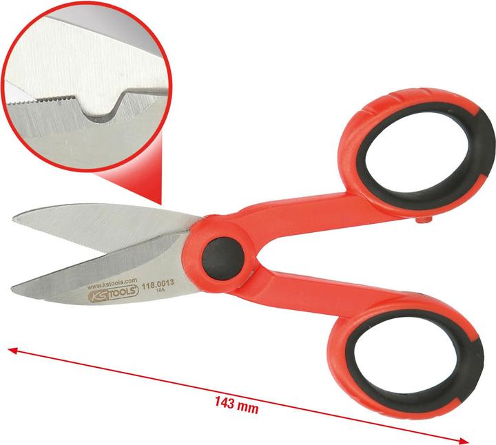 Immagine prodotto KS Tools Cesoie da officina universali (14.30 cm)