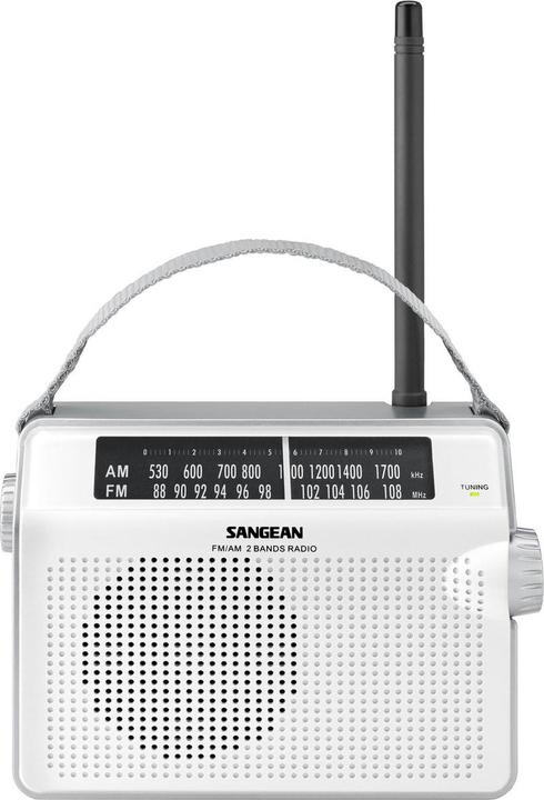 Sangean PR -D6 - Portable radio - White (A500274) (FM, AM)