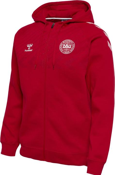 hummel Dänemark Fan Zip Hoodie - 2022-23