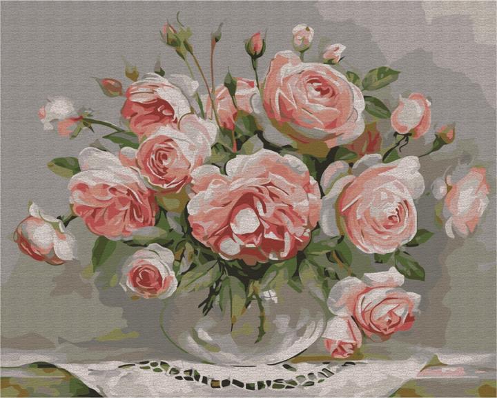 Syma Picture Paint it! Painting by numbers Bouquet of roses