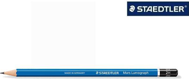 Actual product image Staedtler Mars Lumograph 100 (2 mm, 2B, 1 x)