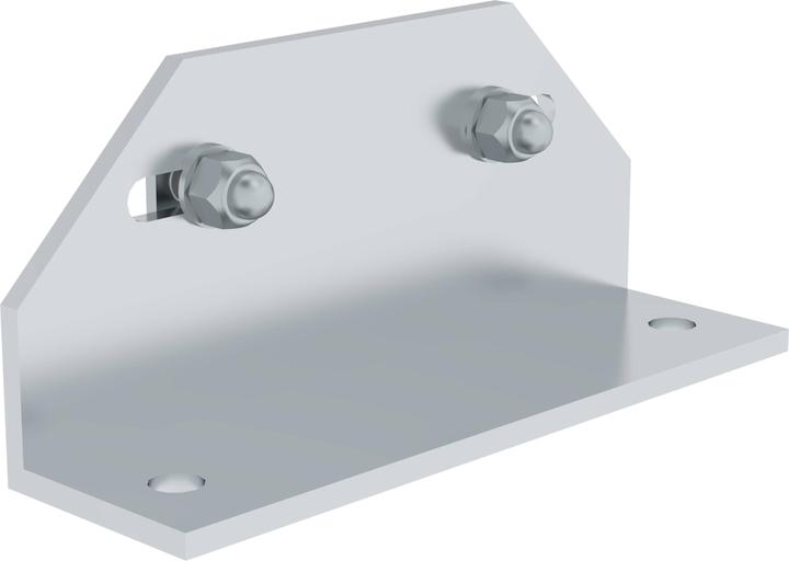 Actual product image Munk Foot bracket for floor mounting 1 piece