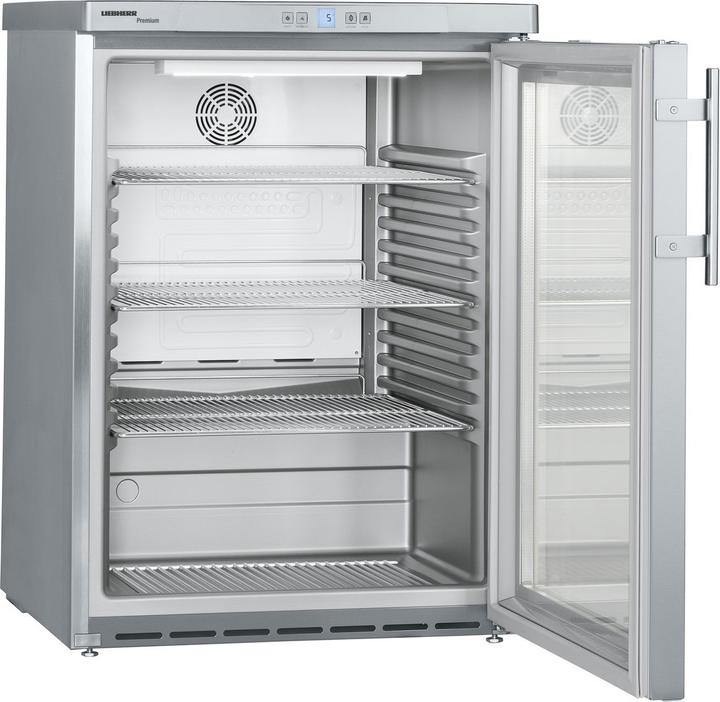 Actual product image Liebherr FKUv1663-24 Bottle fridge 148L C 83x60x61,5cm Ed glass door undercounter (148 l)