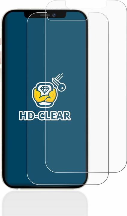 Produktbild BROTECT Schutzfolie Displayschutz Klar (2 Stück, Apple iPhone 12 Pro)