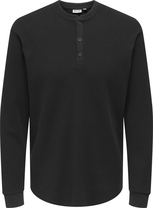 Produktbild Only & Sons Onstobie Reg Ls Henley Tee Noos (S)