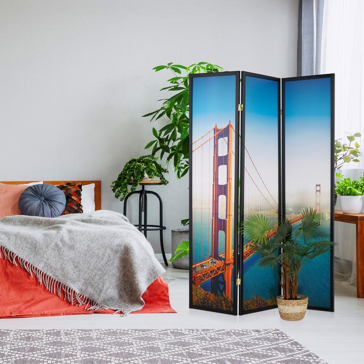 Actual product image Relaxdays Folding screen