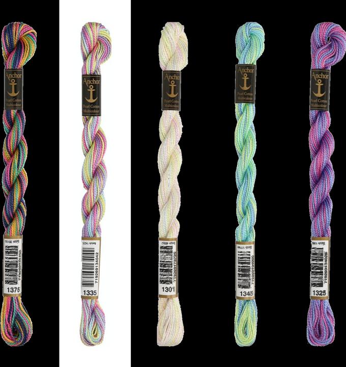 Produktbild Anchor Perlgarn Multicolor Stärke 5, 5 g (210 m)