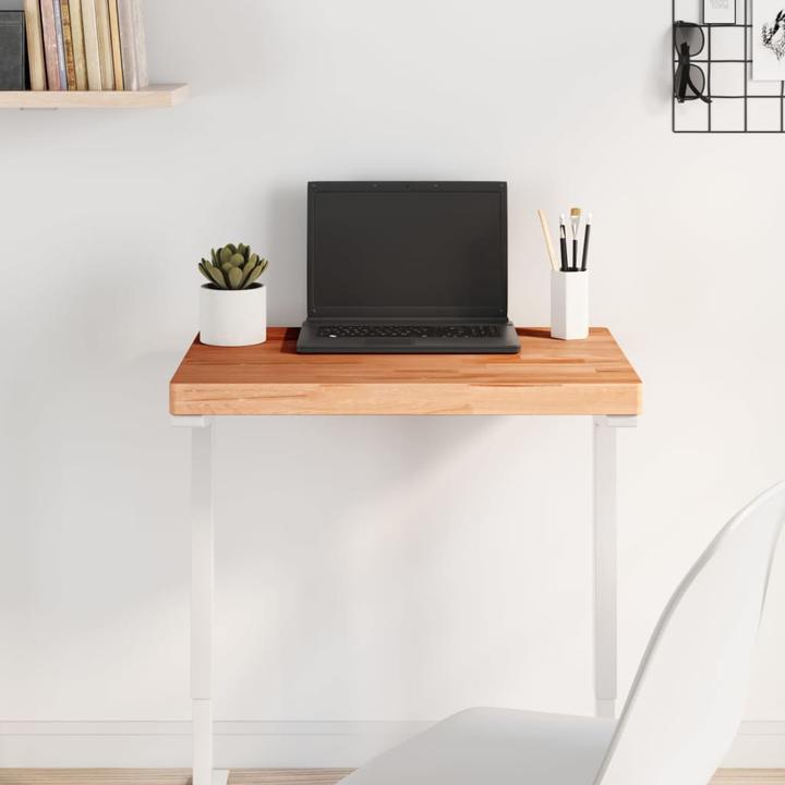 Produktbild VidaXL Tischplatte 80x40x4 cm Rechteckig Massivholz (80 x 40 x 4 cm)