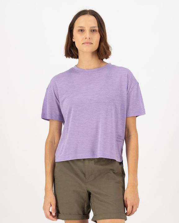 Actual product image Mons Royale Zephyr Merino Tencel™ Boxy T-Shirt (L)