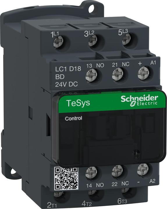 Schneider Electric Contactor 24VDC 18A