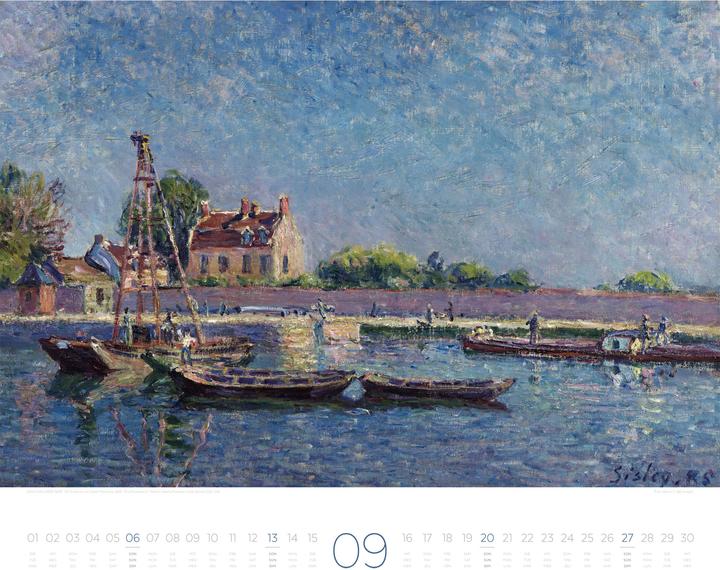 Produktbild Die Kunst der Stille Kalender 2026 (54 x 48 cm, Harter Einband, Französisch, Englisch)