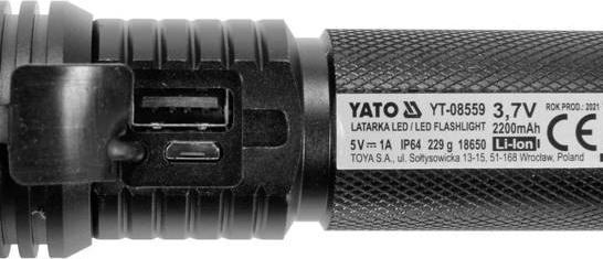 Immagine prodotto Yato LATARKA AKUMULATOROWA 10W 900LM IP64 (4.20 cm, 900 lm)