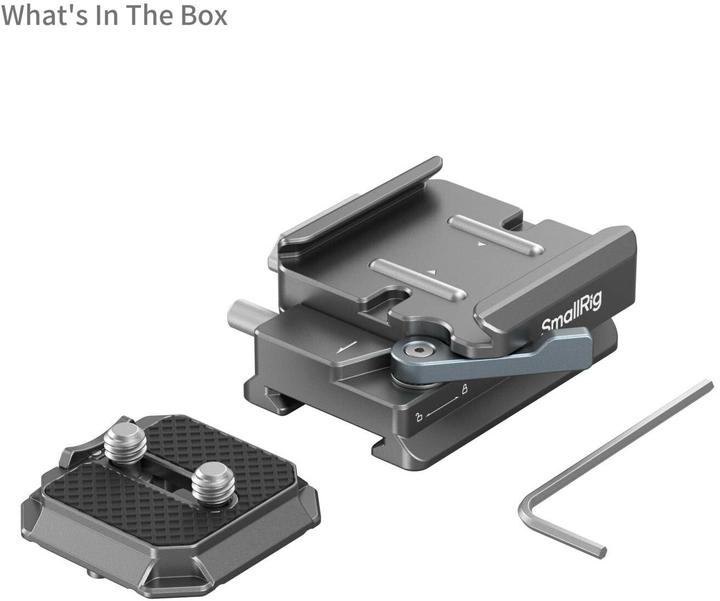 SmallRig HawkLock H38 Arca-Swiss Quick Release Plate for DJI Stabilisers 4639 (Gimbal mounting plate)