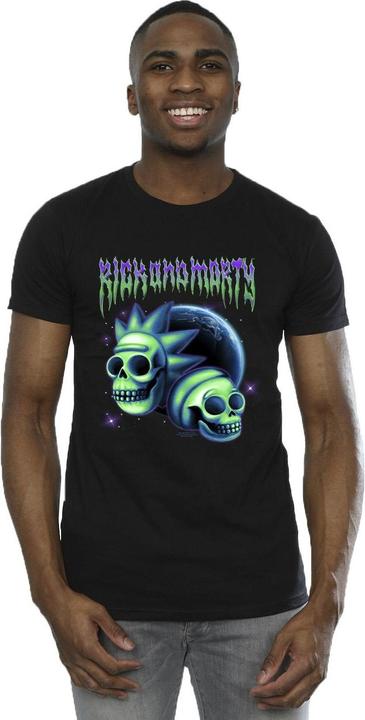 Produktbild Rick And Morty Space Skull TShirt (4XL)