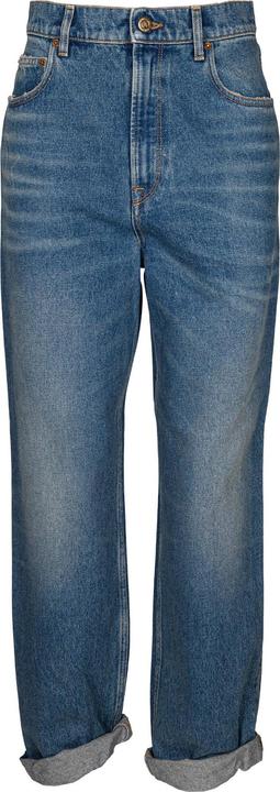 Golden Goose cotton jeans blue color