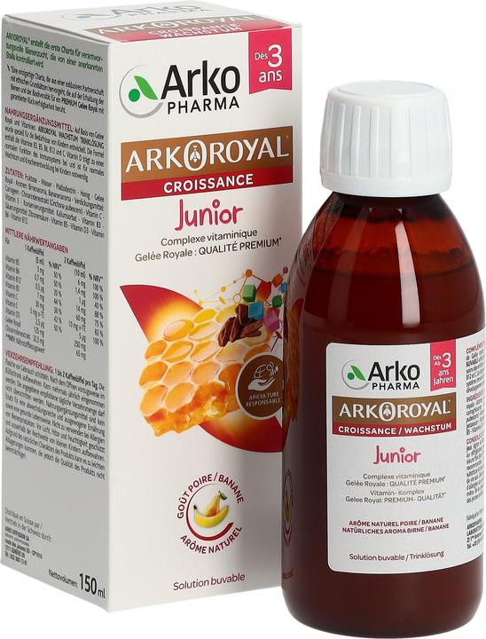 Actual product image Arkopharma Arkoroyal Junior Sirup Wachstum (1 Piece, Liquid, 232 g)