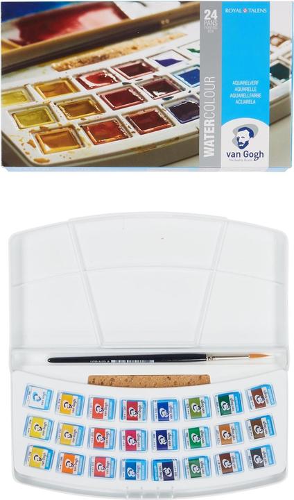 Produktbild Van Gogh Aquarellfarbe Malkasten (Mehrfarbig, 24 ml)