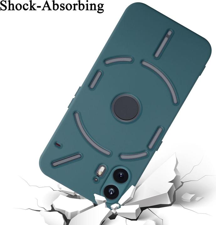 Image du produit Cadorabo Coque pour Nothing Phone 2 TPU Liquid Silicone Case (Nothing Phone (2))