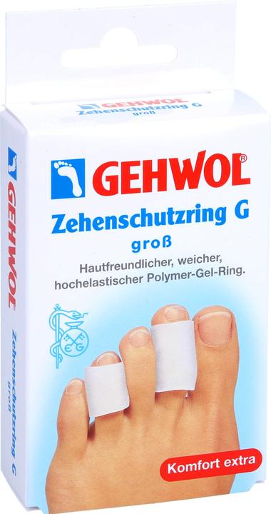 Gehwol Zehenschutzringe G Verkaufspackung gross 2 Stk (Druckentlastung)