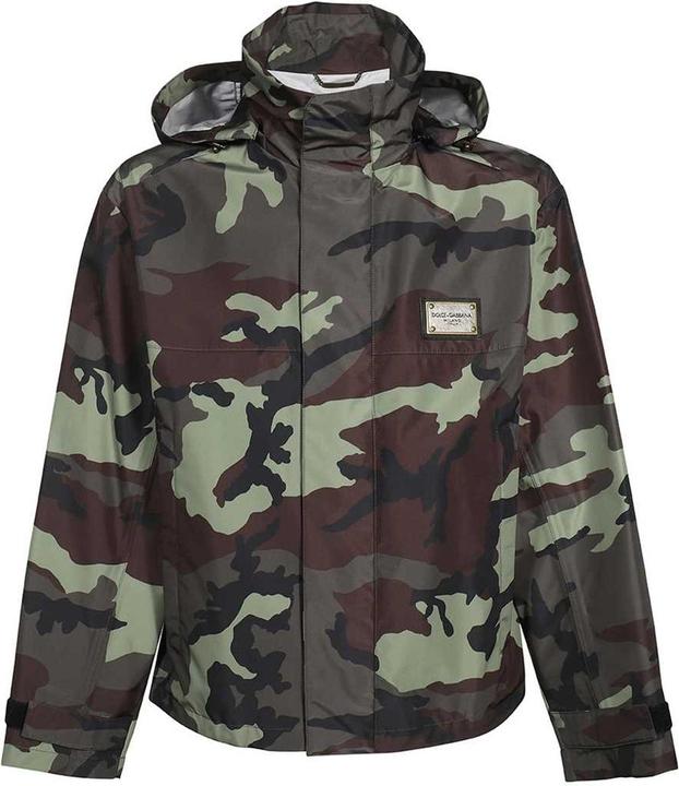 Dolce & Gabbana Camouflage Jacket (46)