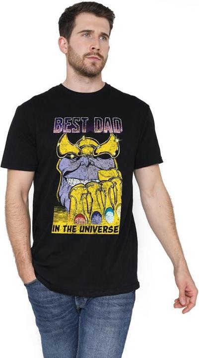 Immagine prodotto Hasbro Best Dad Universe Maglietta Thanos Uomo (4XL)