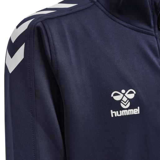 Actual product image hummel Core Xk Poly Zip Sweat Kids (140)