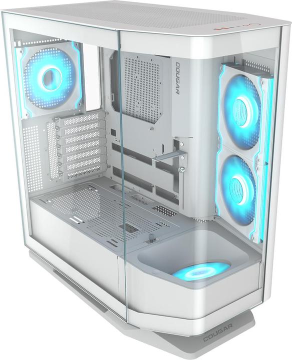 Image du produit Cougar Boitier Moyen Tour E-ATX FV270 RGB avec panneaux vitrés (Blanc) (mATX, Mini-ITX, ATX, SSI CEB)