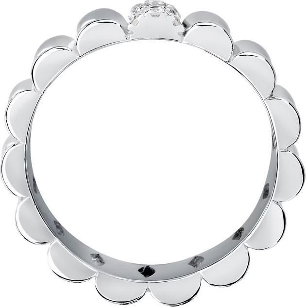 Actual product image Morellato Essenza SAWA20 Recycled Silver Modern Ring - Circuit: 58mm (58, 925 Silver)