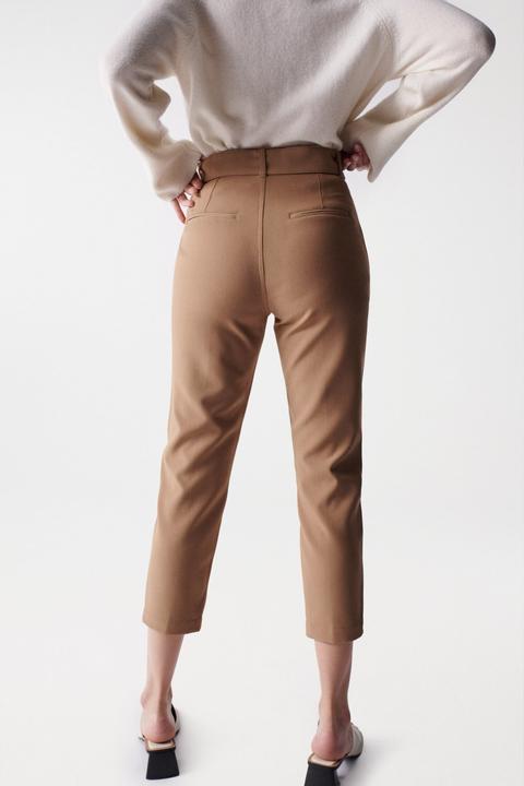 Image du produit Salsa Jeans Pantalon chino Cropped Slim High Waist (28)