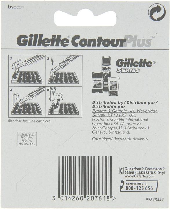 Immagine prodotto Gillette Contorno Plus (10 x)