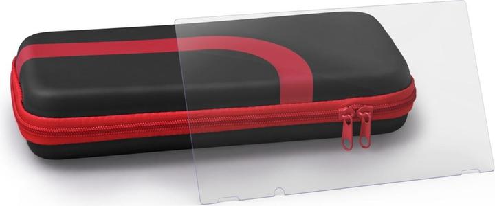 Produktbild Urage 8in1 Set (Tasche, Schutzglas, Control Aufsätze) für N. Switch, Schwarz/Rot (Switch)