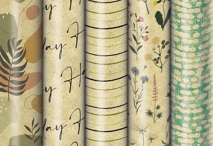 Actual product image Zoewie Wrapping paper rolls 'Awaking Nature (Wrapping paper, 1 x)