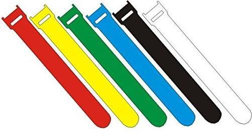 Produktbild Fastech ETK-3-1 Cabel Strap, weiss (Klettkabelbinder, 150 mm, 100 Stk.)